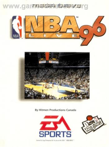 Cover NBA Live 96 for Genesis - Mega Drive